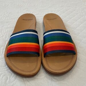 Pendleton Crater Lake National Park Slides Navy Rainbow New without box
